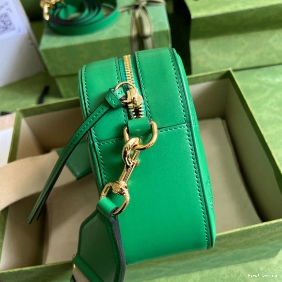 First bag ru matelassé leather GG bag Gucci shoulder 0811